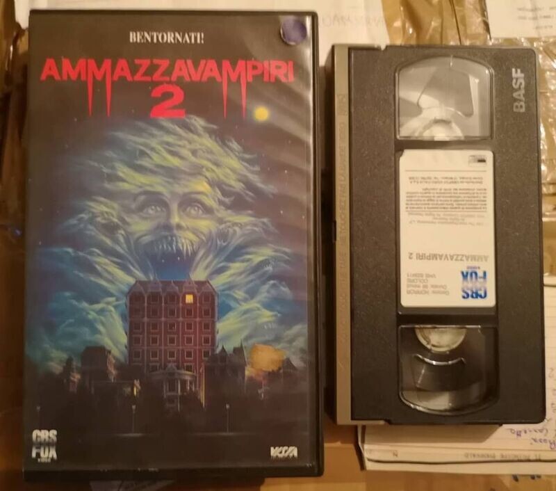 TeknoFilm - VHS – AMMAZZAVAMPIRI 2 di Tommy Lee Wallace (1988) - CBS FOX
