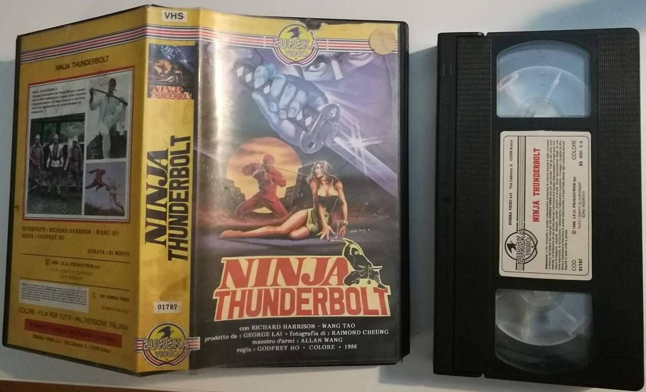 TeknoFilm - VHS – NINJA THUNDERBOLT di Tommy Lee (1984) - EUREKA