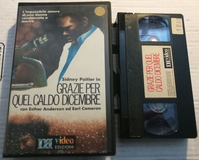 TeknoFilm - VHS – GRAZIE PER QUEL CALDO DICEMBRE di Sidney Poitier (1973) - DB VIDEO