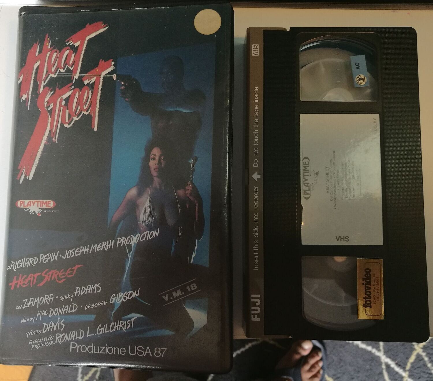 TeknoFilm - VHS – HEAT STREET - STRADE VIOLENTE di Joseph Merhi (1988) - PLAYTIME