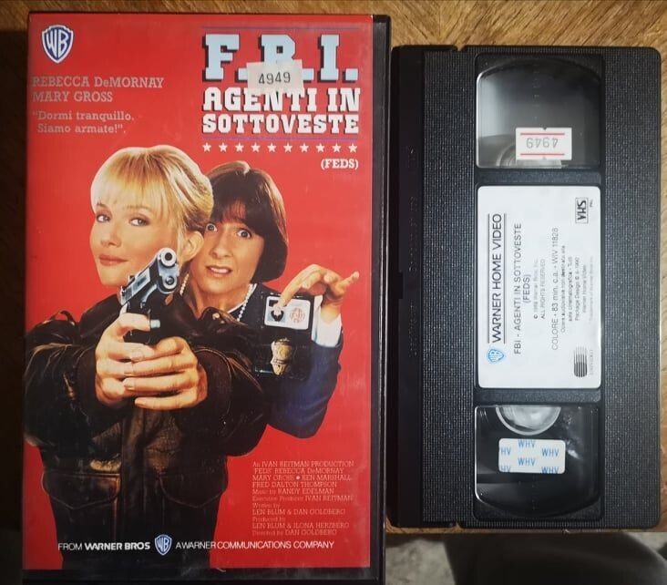 TeknoFilm - VHS – F.B.I. - AGENTI IN SOTTOVESTE di Danny Goldberg (1985) - WARNER BROS (INEDITO IN DVD)