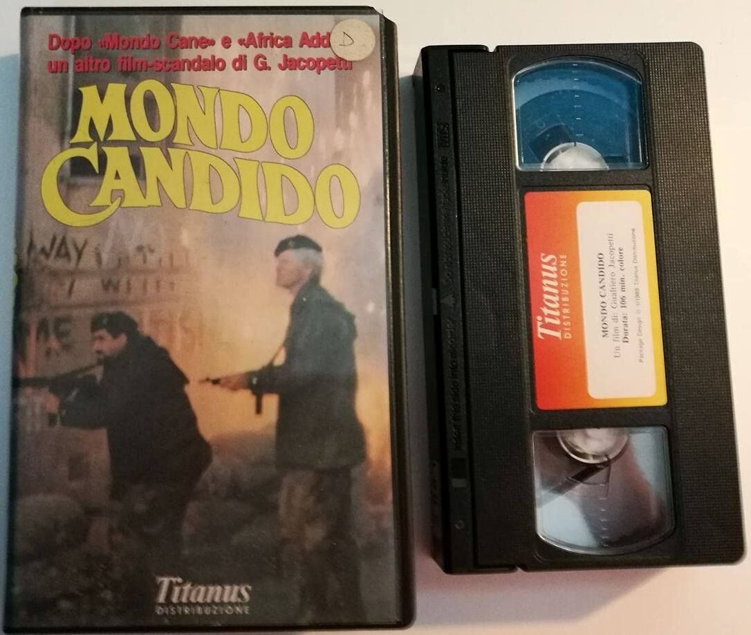 TeknoFilm - VHS – MONDO CANDIDO di Franco Prosperi e Gualtiero Jacopetti (1975) - TITANUS (INEDITO IN DVD)
