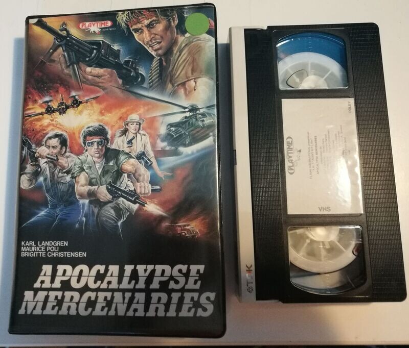 TeknoFilm - VHS – APOCALYPSE MERCENARIES di John R. Dowson (1987) - PLAYTIME (INEDITO IN DVD)