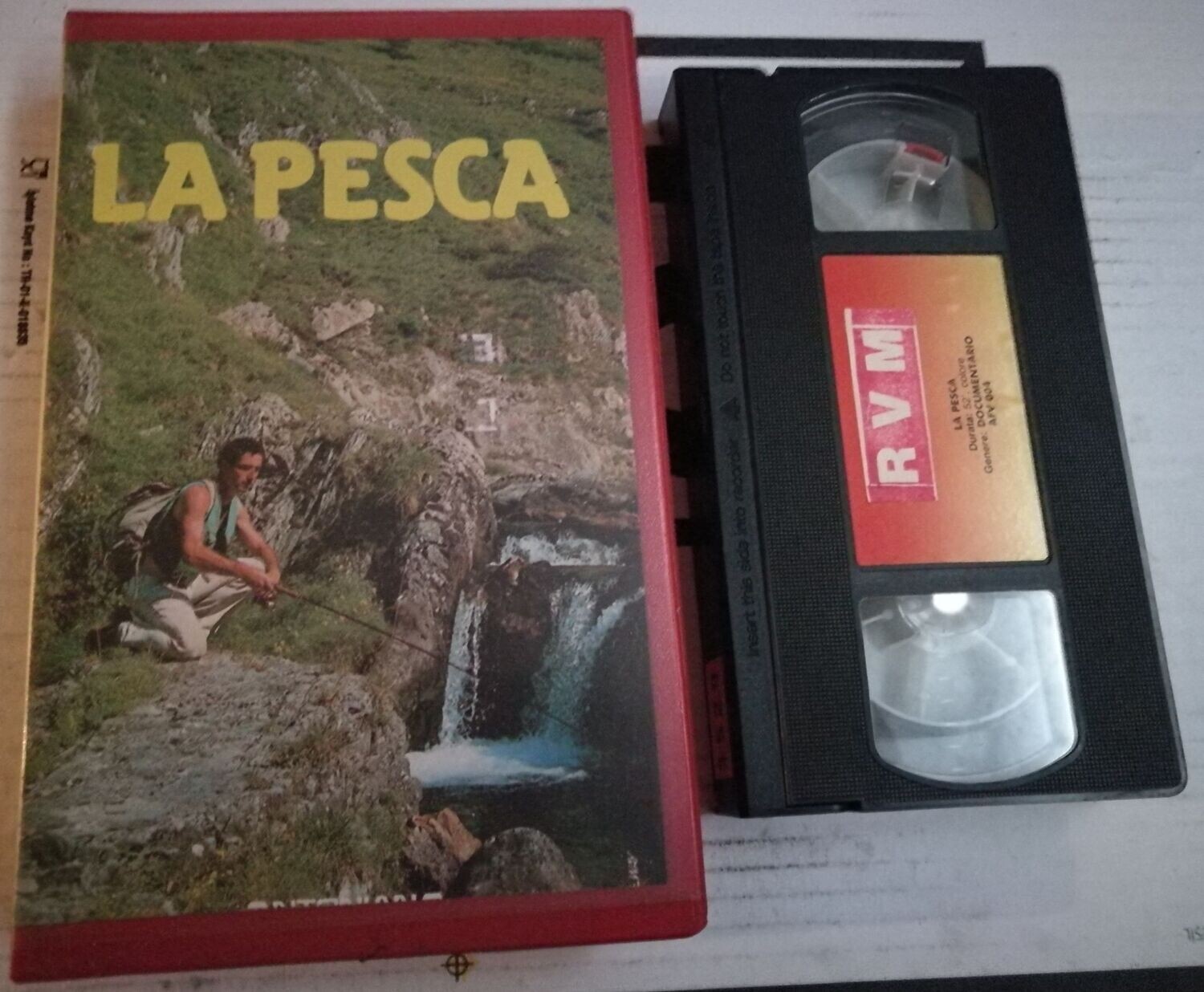 TeknoFilm - VHS – LA PESCA di A.A.V.V. (1985) - RVM (INEDITO IN DVD)