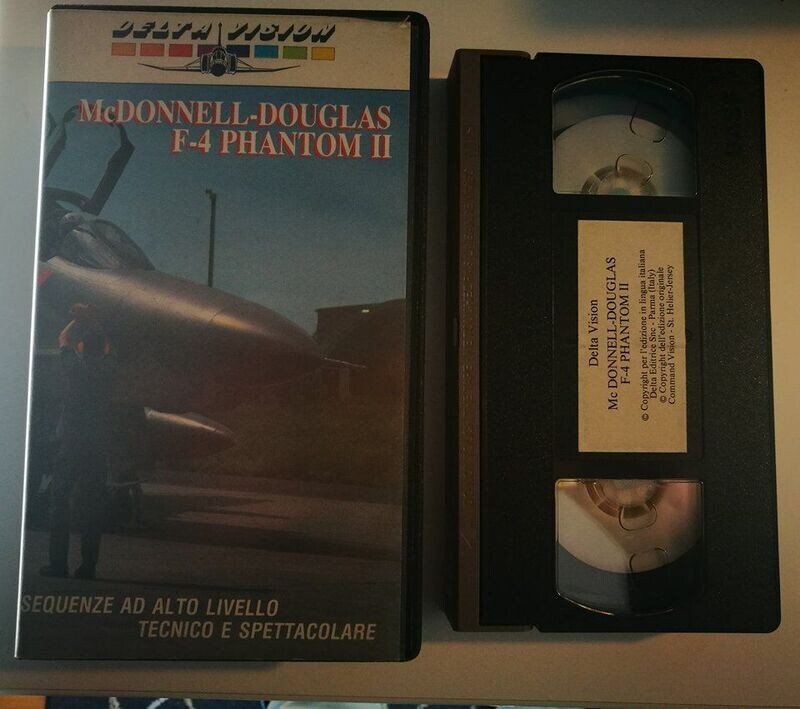TeknoFilm - VHS – AEREI - F4 PHANTOM II di A.A.V.V. (1985) - DELTAVISION (INEDITO IN DVD)