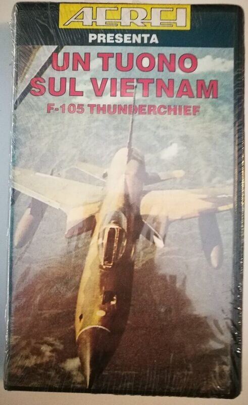TeknoFilm - VHS – AEREI - UN TUONO NEL VIETNAM - F-105 THUNDERCHIEF di A.A.V.V. (1985) - DELTAVISION (INEDITO IN DVD)