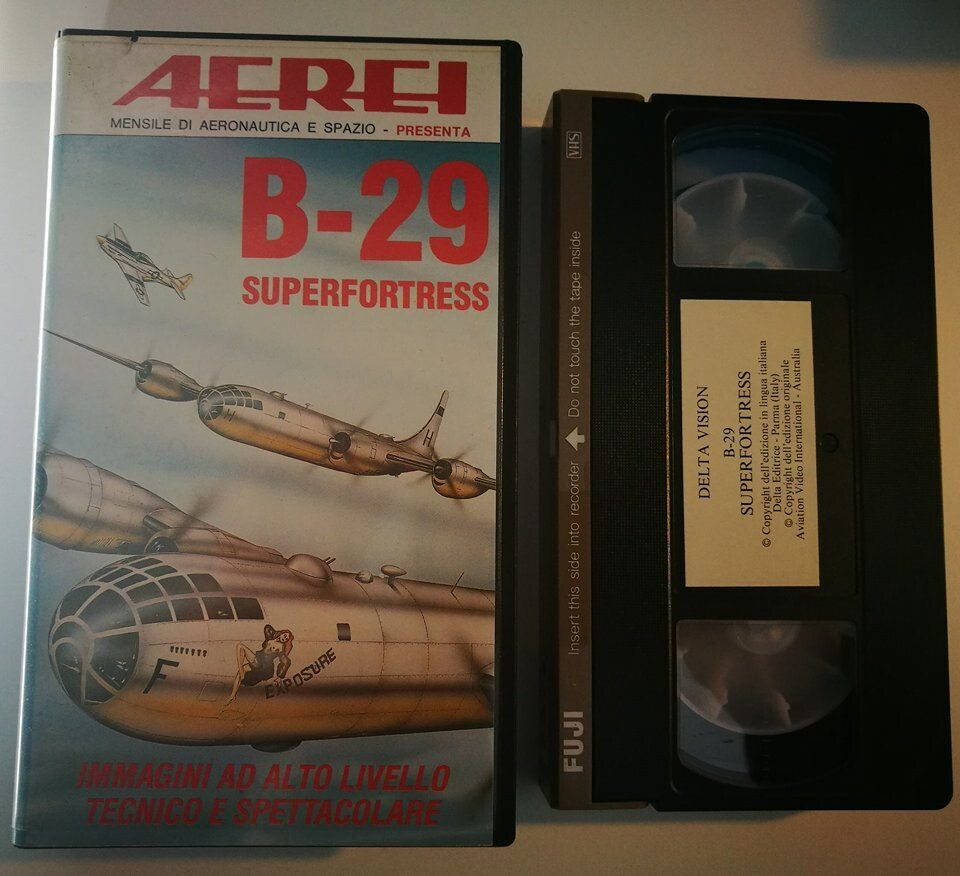 TeknoFilm - VHS – AEREI - B29 SUPERFORTRESS di A.A.V.V. (1985) - DELTAVISION (INEDITO IN DVD)
