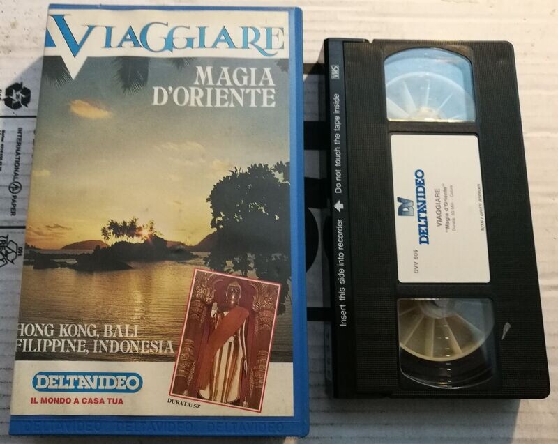 TeknoFilm - VHS – VIAGGIARE - MAGIA D'ORIENTE di A.A.V.V. (1983) - DELTAVIDEO (INEDITO IN DVD)