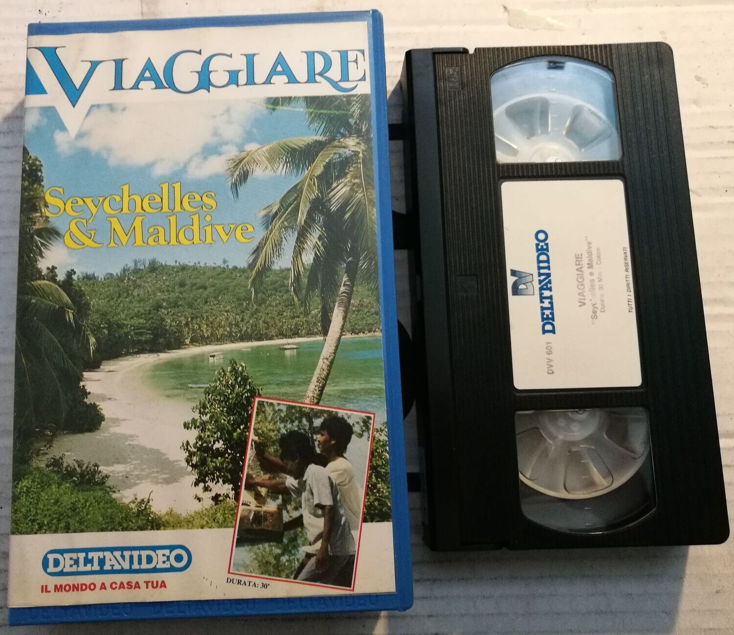 TeknoFilm - VHS – VIAGGIARE - SEYCHELLES & MALDIVE di A.A.V.V. (1983) - DELTAVIDEO (INEDITO IN DVD)