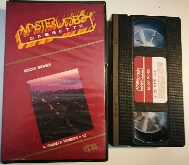 TeknoFilm - VHS – IL PIANETA VIVENTE 12 - NUOVI MONDI di David Attenborough (1980) - MASTERVIDEO (INEDITO IN DVD)