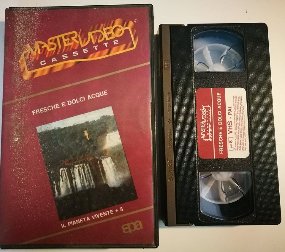 TeknoFilm - VHS – IL PIANETA VIVENTE 08 - FRESCHE E DOLCI ACQUE di David Attenborough (1980) - MASTERVIDEO (INEDITO IN DVD)