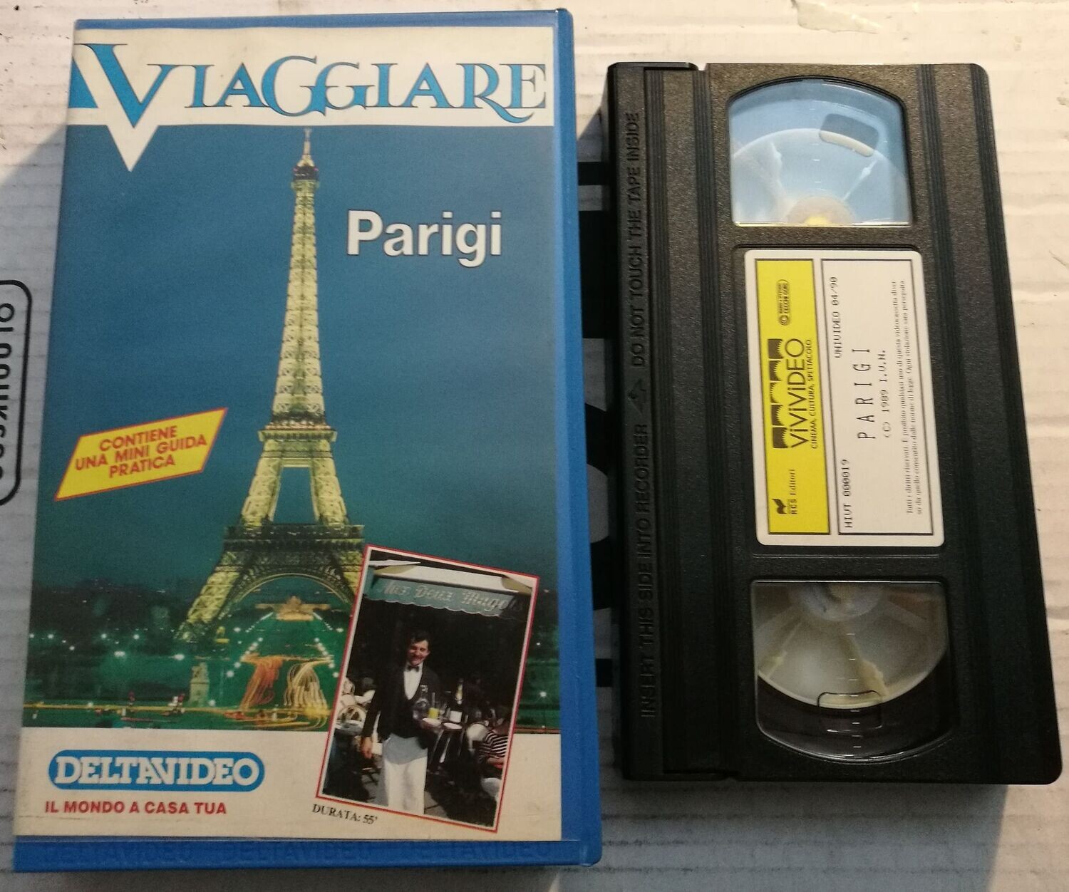 TeknoFilm - VHS – VIAGGIARE - PARIGI di A.A.V.V. (1983) - DELTAVIDEO (INEDITO IN DVD)