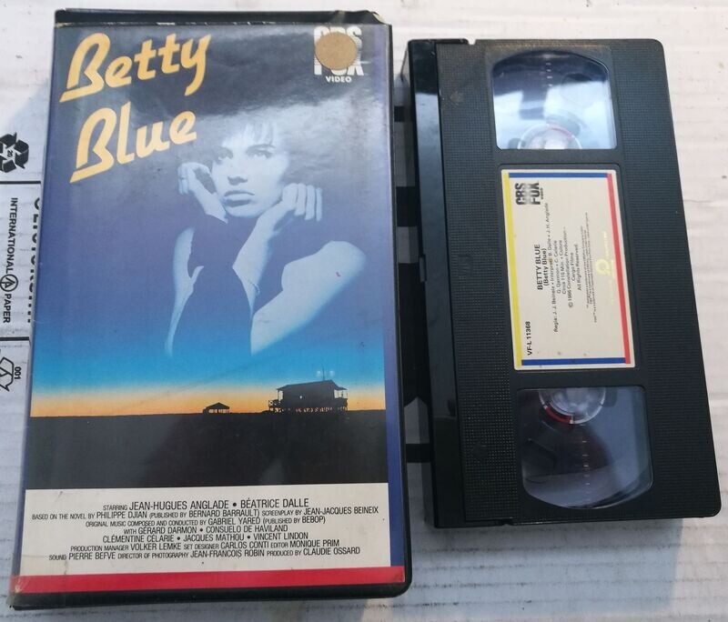 TeknoFilm - VHS – BETTY BLUE di Jean-Jacques Beineix (1986) - CBS FOX