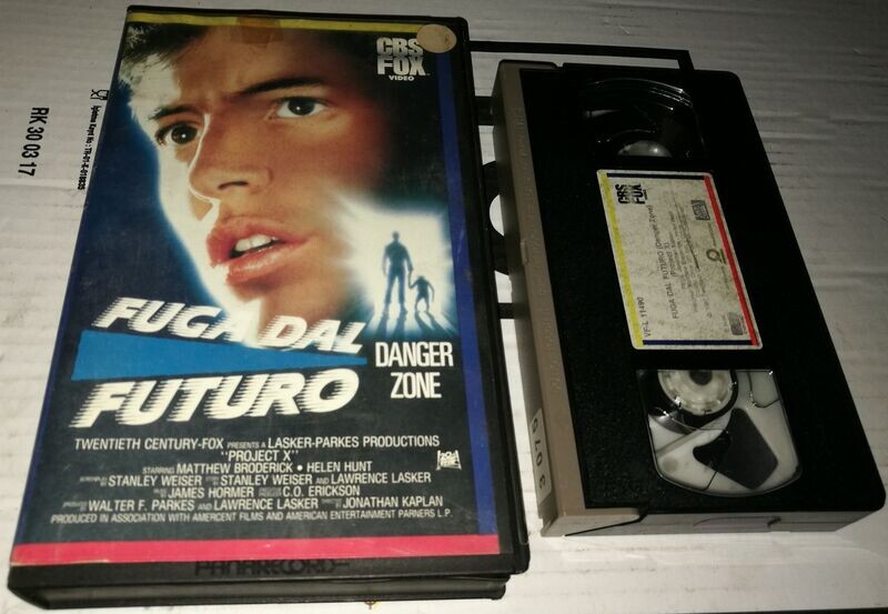 TeknoFilm - VHS – FUGA DAL FUTURO - DANGER ZONE di Jonathan Kaplan (1987) - CBS FOX