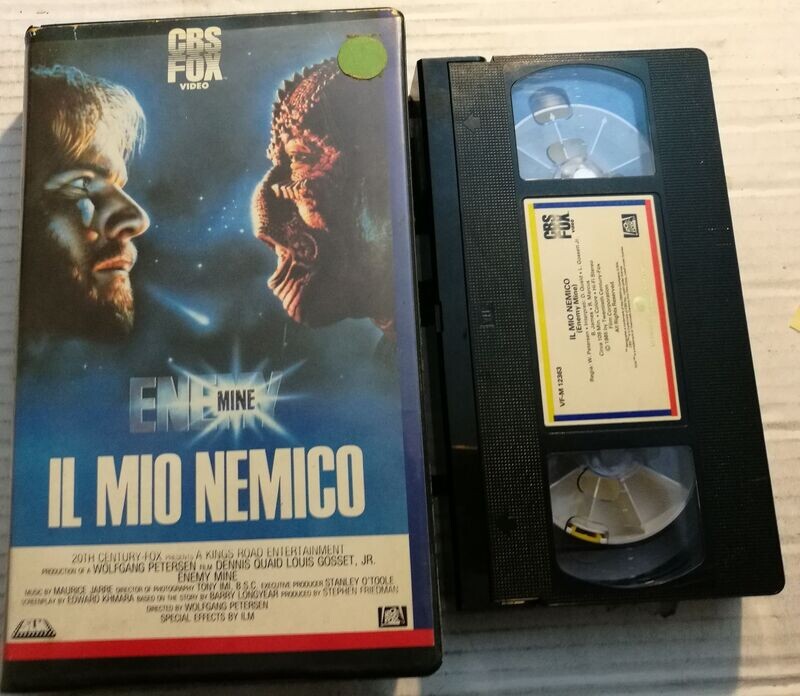 TeknoFilm - VHS – IL MIO NEMICO - ENEMY MINE di Wolfgang Petersen (1985) - CBS FOX