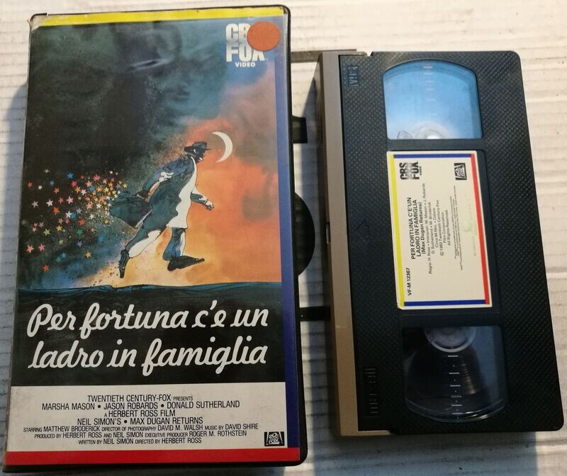 TeknoFilm - VHS – PER FORTUNA C'E' UN LADRO IN FAMIGLIA di Herbert Ross (1983) - CBS FOX