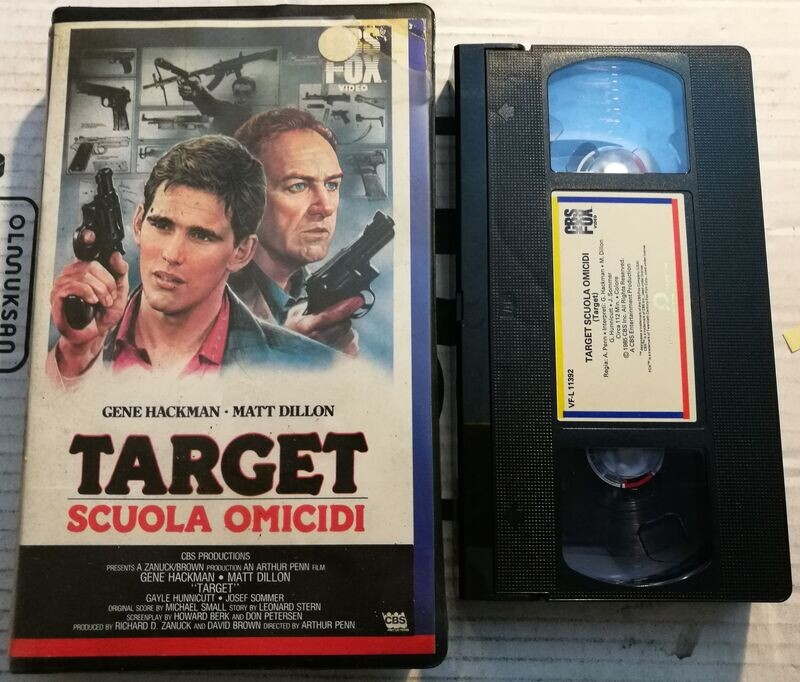 TeknoFilm - VHS – TARGET - SCUOLA OMICIDI di Arthur Penn (1985) - CBS FOX