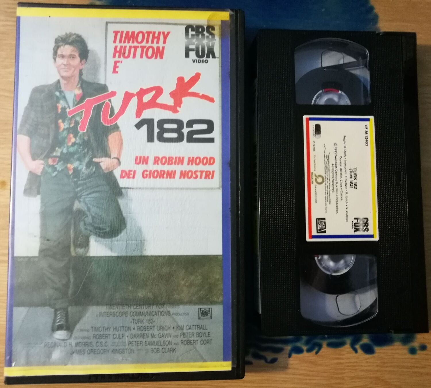 TeknoFilm - VHS – TURK 182 OMICIDI di Bob Clark (1985) - CBS FOX