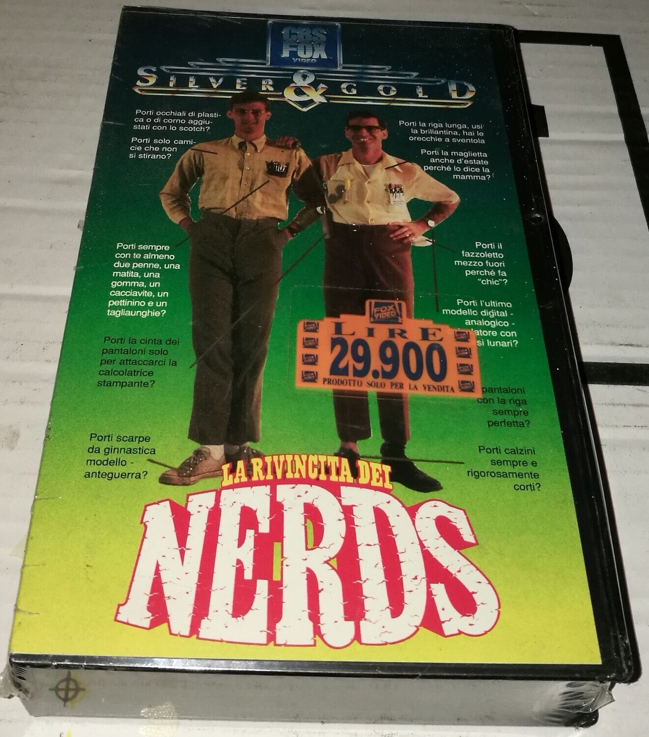 TeknoFilm - VHS – LA RIVINCITA DEI NERDS di Jeff Kanew (1984) - 20TH CENTURY FOX