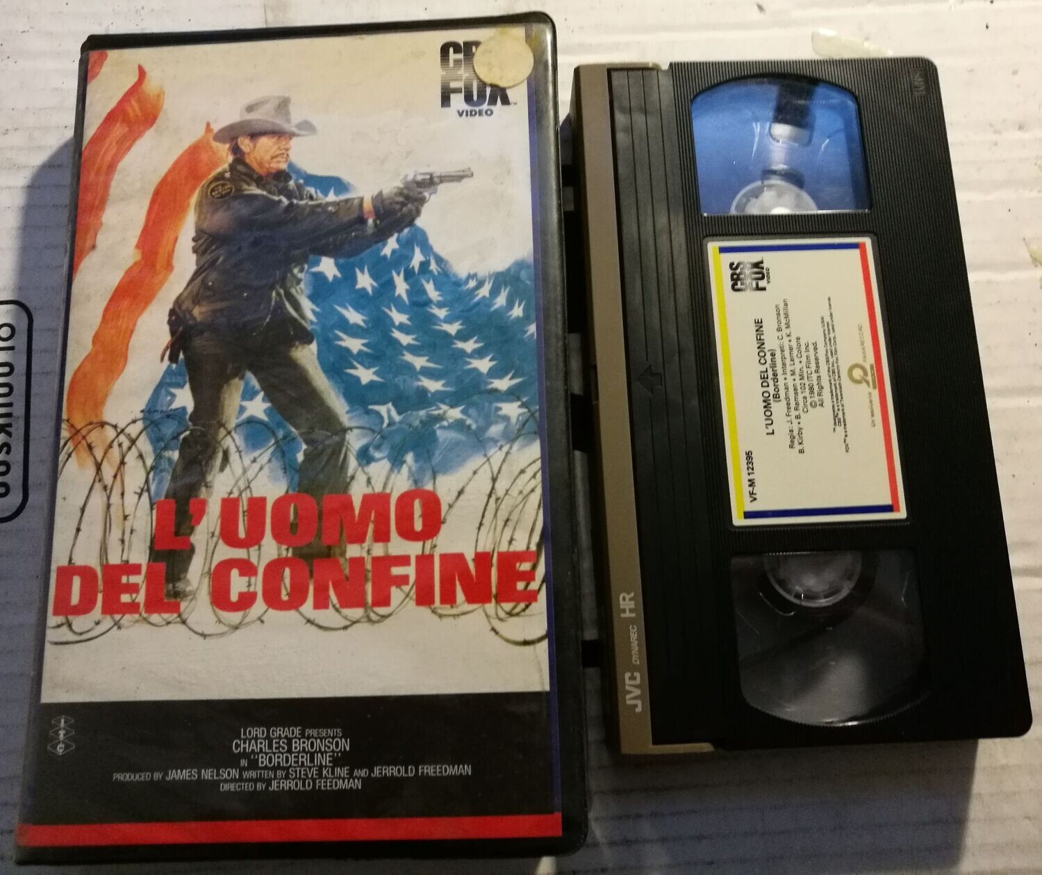 TeknoFilm - VHS – L'UOMO DEL CONFINE di Jerrold Freedman (1980) - CBS FOX