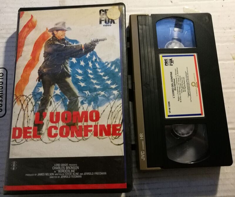 TeknoFilm - VHS – L'UOMO DEL CONFINE di Jerrold Freedman (1980) - CBS FOX