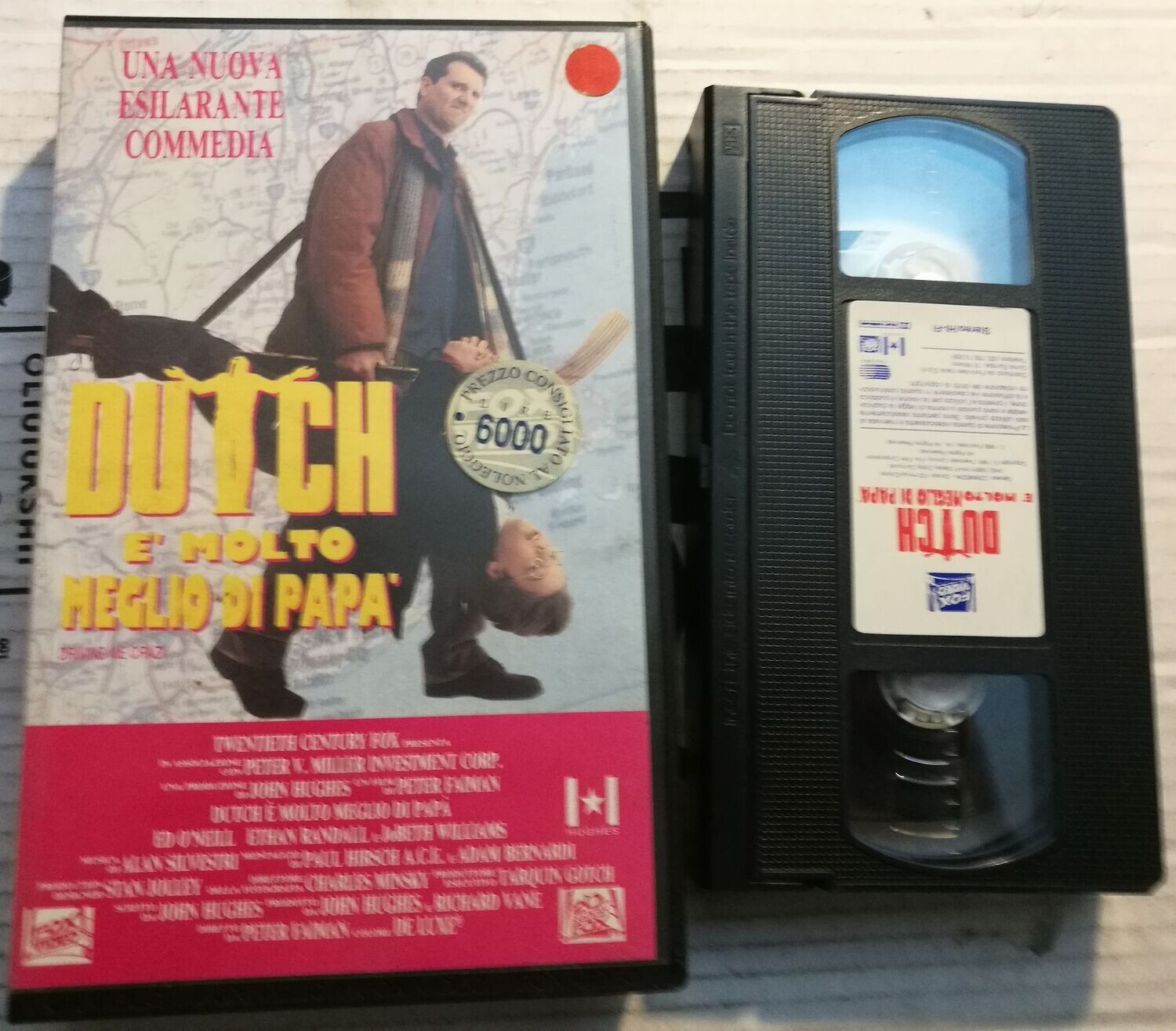 TeknoFilm - VHS – DUTCH E' MOLTO MEGLIO DI PAPA' di Peter Faiman (1991) - 20TH CENTURY FOX