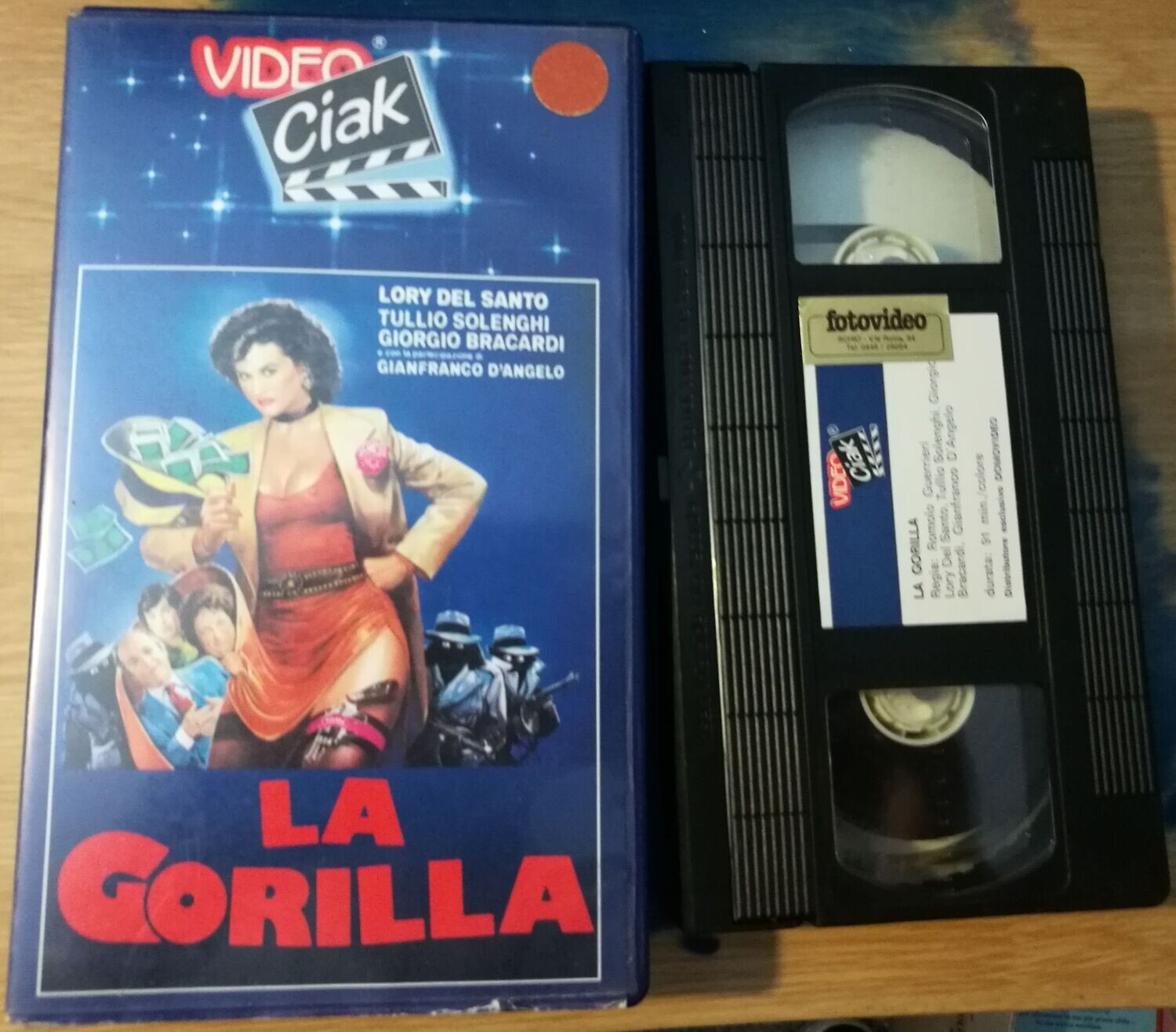 TeknoFilm - VHS – LA GORILLA di Romolo Guerrieri (1982) - CIAK VIDEO