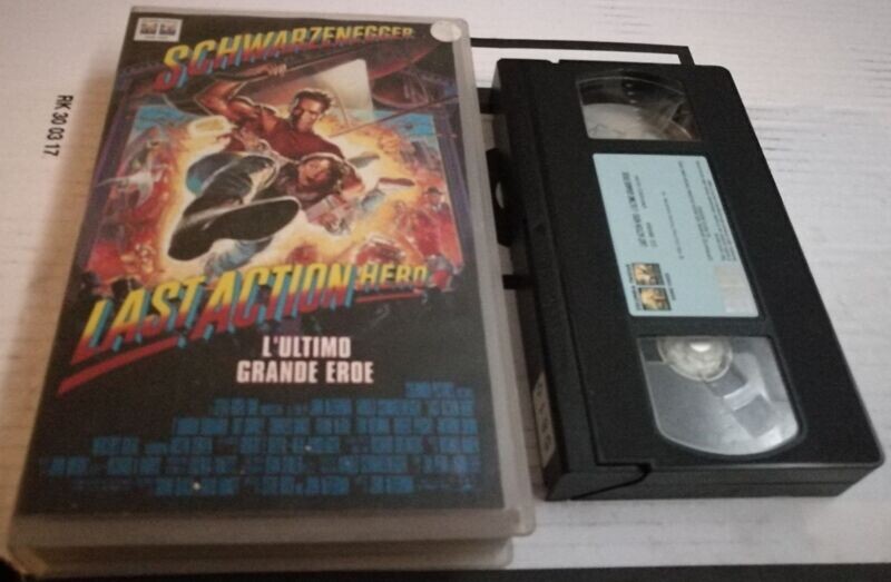 TeknoFilm - VHS – LAST ACTION HERO - L'ULTIMO GRANDE EROE di John McTiernan (1985) - COLUMBIA TRISTAR