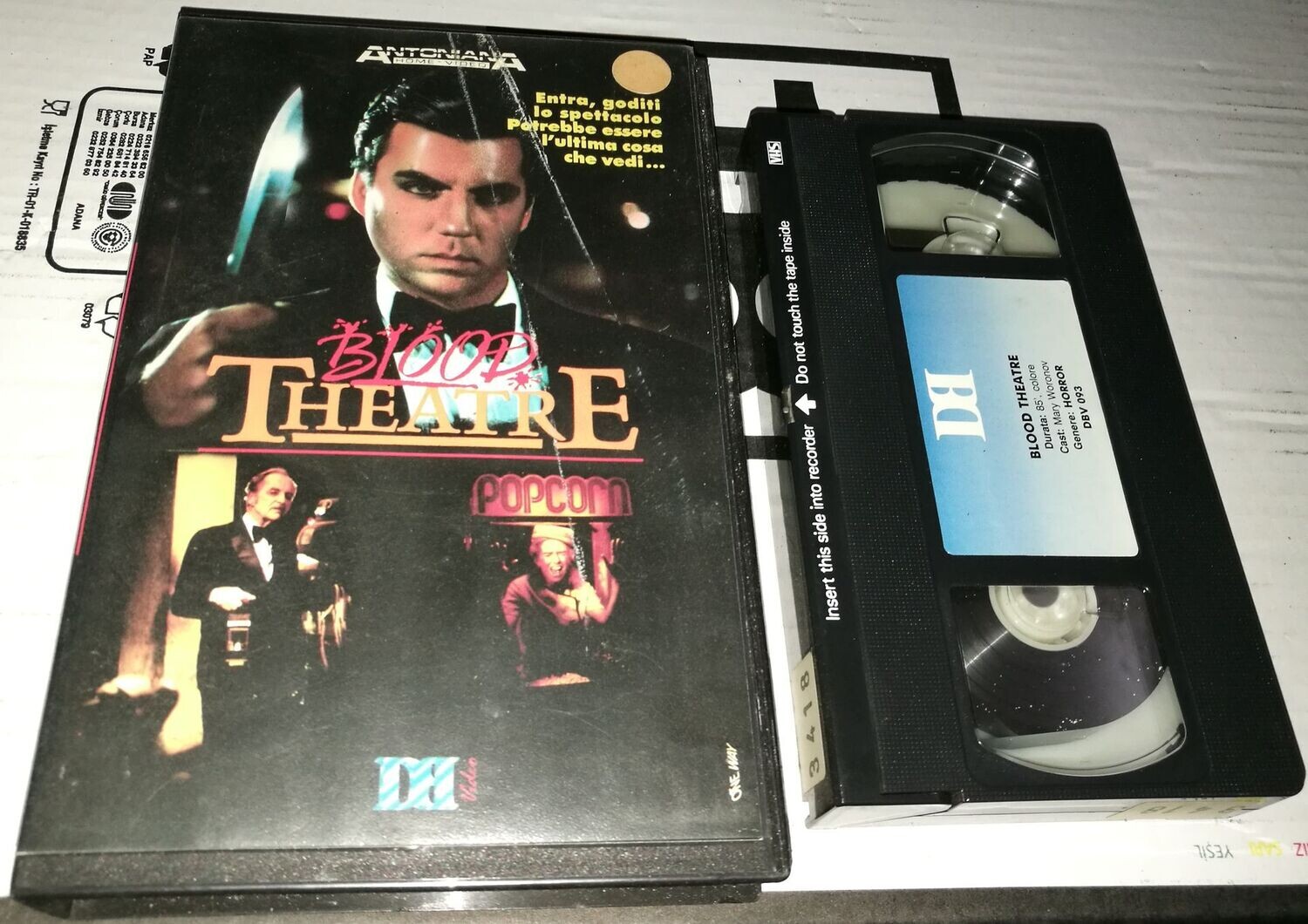 TeknoFilm - VHS – BLOOD THEATRE di Rick Sloane (1984) - DB VIDEO