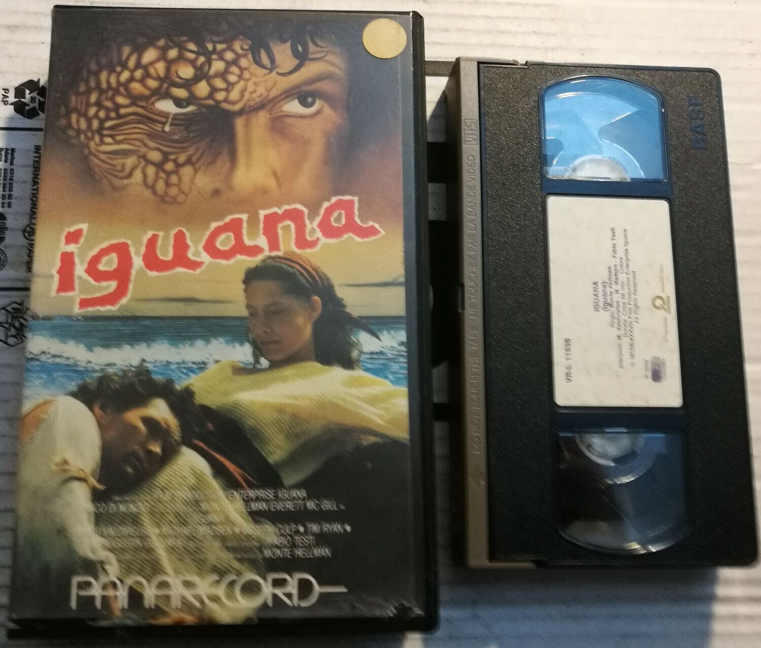 TeknoFilm - VHS – IGUANA di Monte Hellman (1988) - PANARECORD