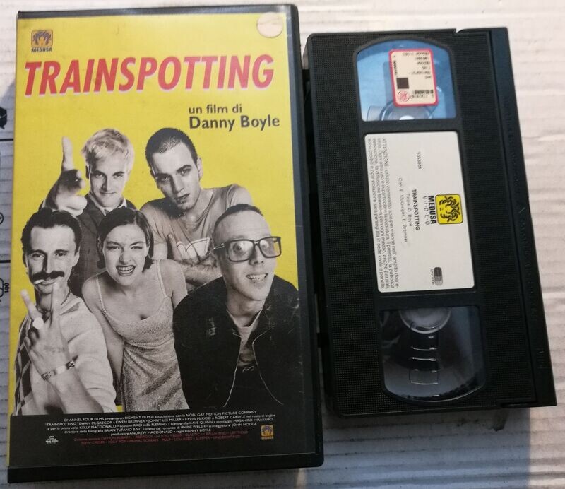 TeknoFilm - VHS – TRAINSPOTTING di Danny Boyle (1996) - MEDUSA