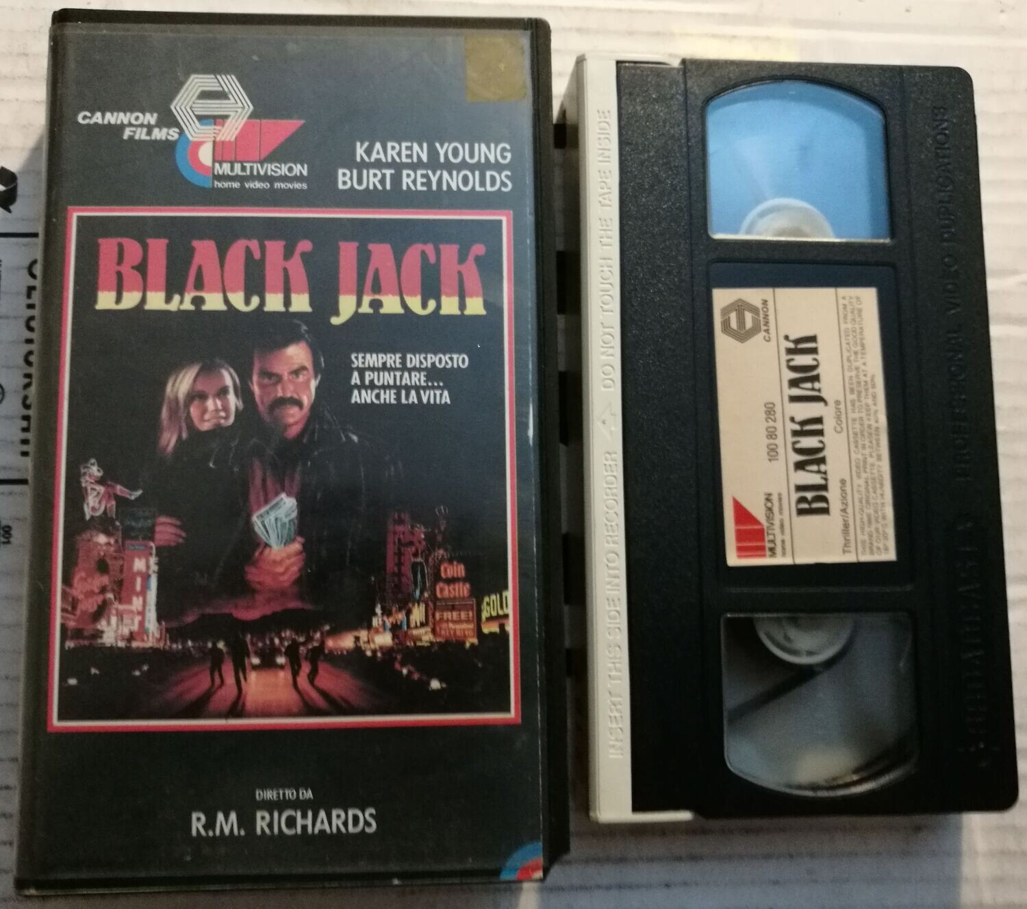 TeknoFilm - VHS – BLACK JACK di R. M. Richards (1986) - MULTIVISION