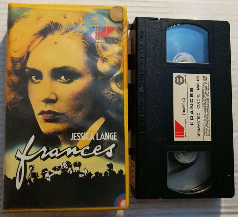 TeknoFilm - VHS – FRANCES di Graeme Clifford (1982) - MULTIVISION