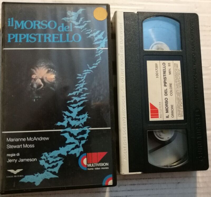 TeknoFilm - VHS – IL MORSO DEL PIPISTRELLO di Jerry Jameson (1974) - MULTIVISION