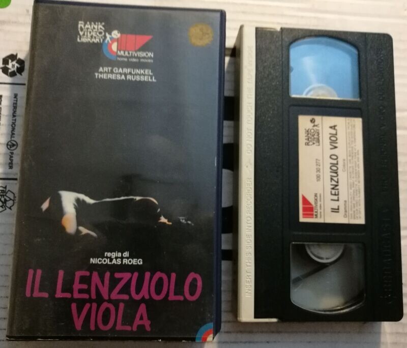 TeknoFilm - VHS – IL LENZUOLO VIOLA di Nicolas Roeg (1980) - MULTIVISION