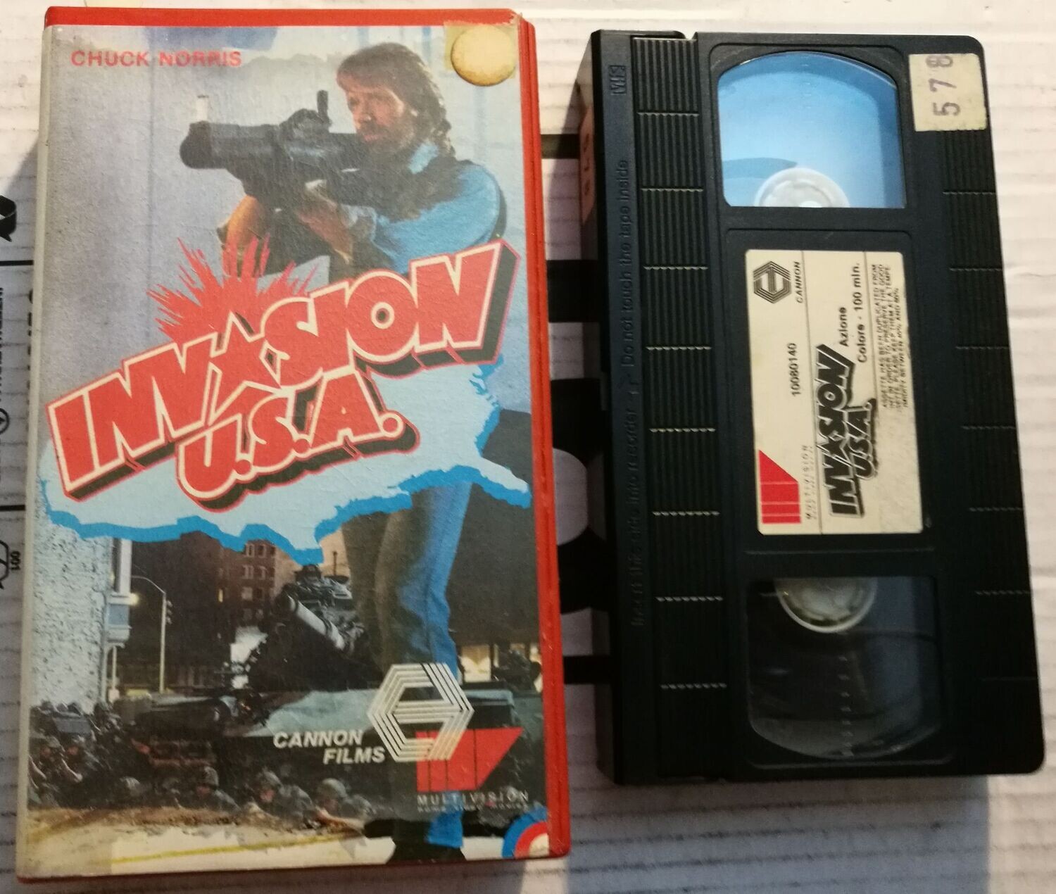 TeknoFilm - VHS – INVASION USA di Joseph Zito (1985) - MULTIVISION