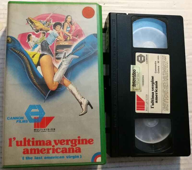 TeknoFilm - VHS – L'ULTIMA VERGINE AMERICANA di Boaz Davidson (1982) - MULTIVISION