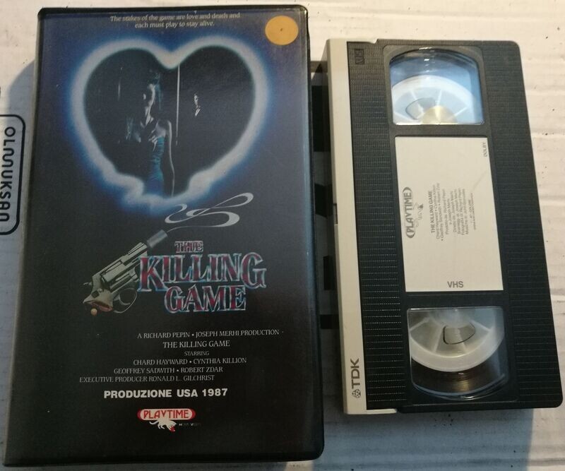 TeknoFilm - VHS – THE KILLING GAME di Joseph Mehri (1986) - PLAYTIME