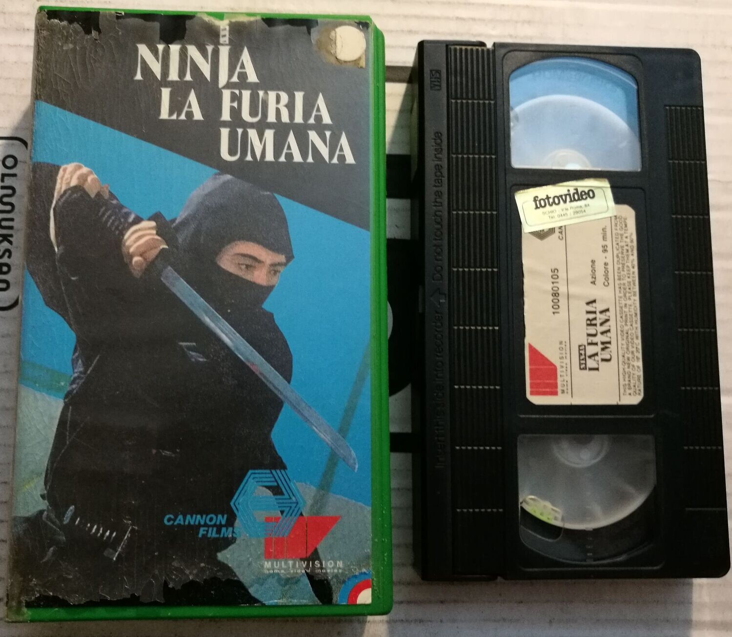 TeknoFilm - VHS – NINJA LA FURIA UMANA di Sam Firstenberg (1983) - MULTIVISION