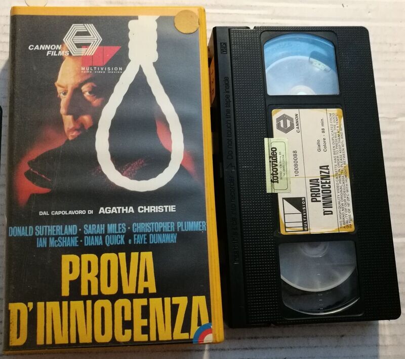 TeknoFilm - VHS – PROVA D'INNOCENZA di Desmond Davis (1985) - MULTIVISION