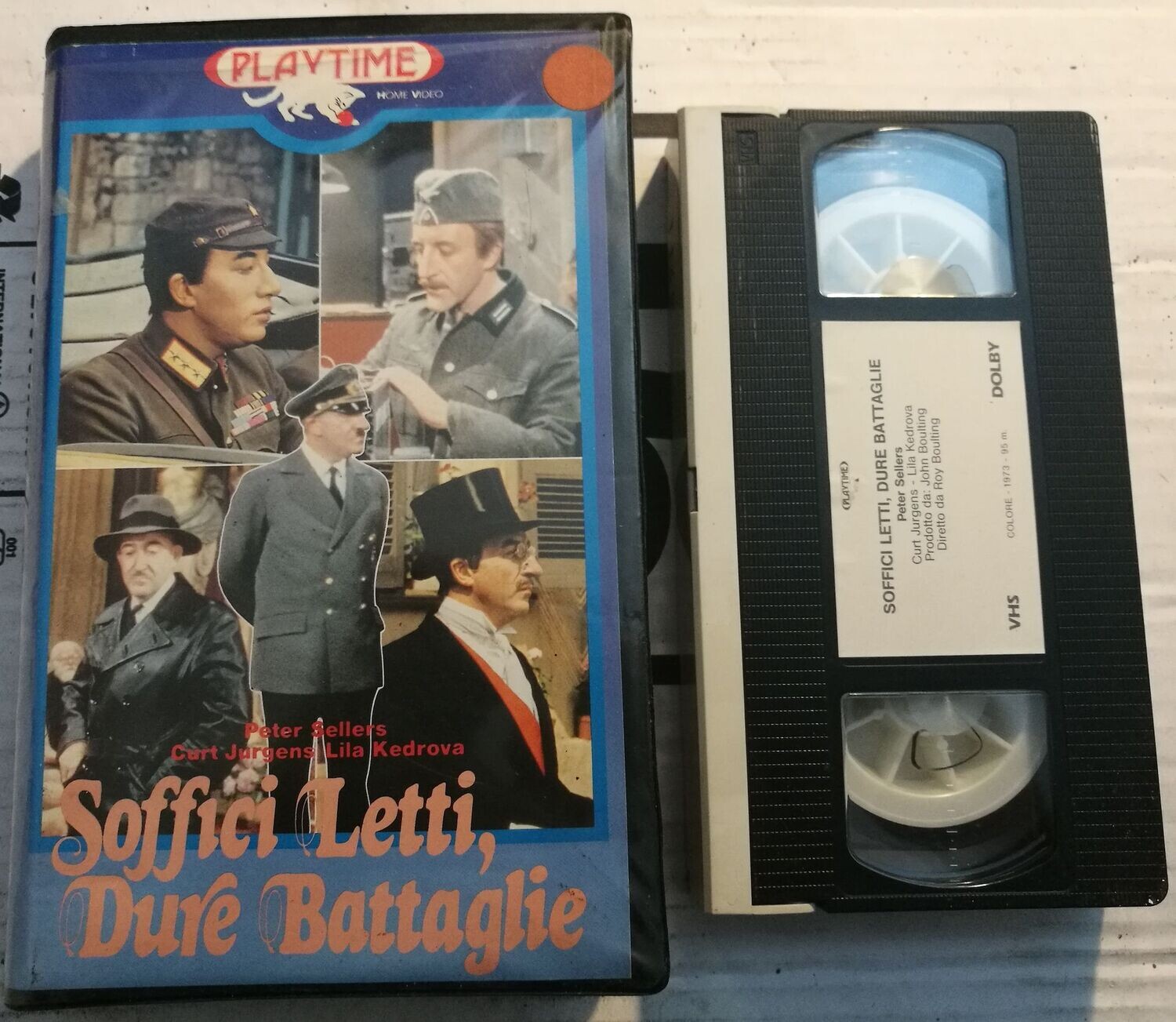 TeknoFilm - VHS – SOFFICI LETTI DURE BATTAGLIE di Roy Boulting (1975) - PLAYTIME