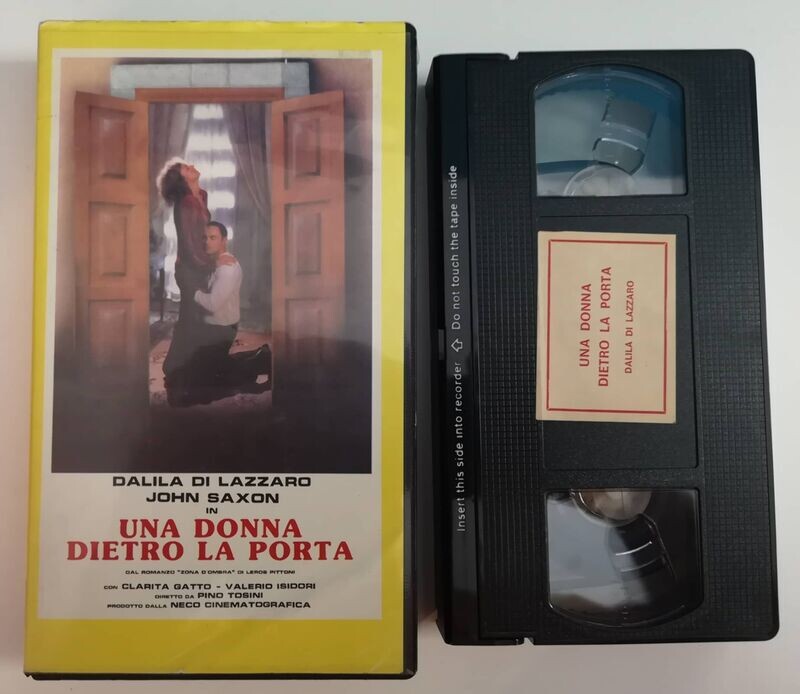 TeknoFilm - VHS – UNA DONNA DIETRO LA PORTA di Pino Tosini (1982) - VIDEO A