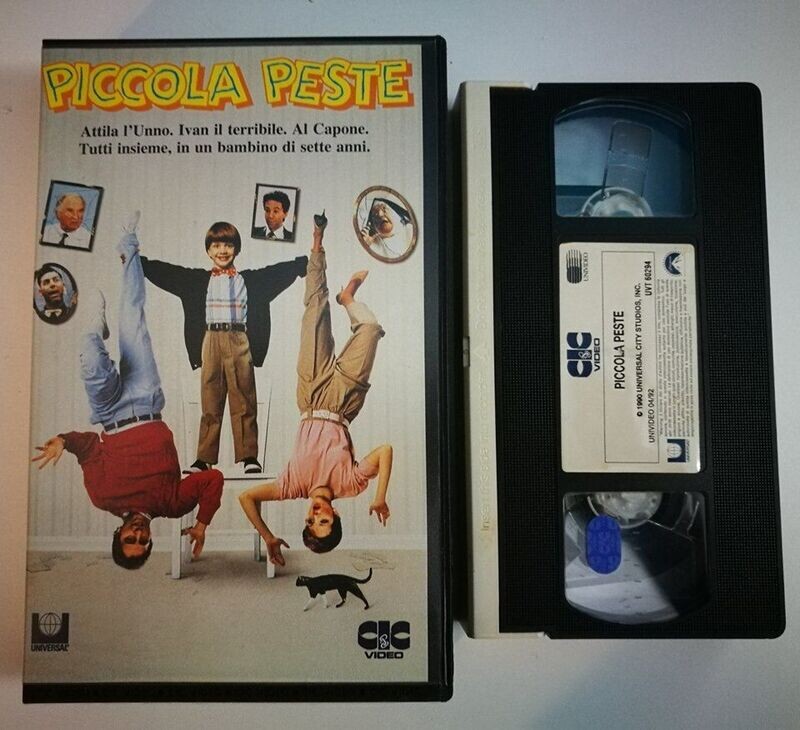 TeknoFilm - 3 VHS – PICCOLA PESTE 1 - 2 - 3 di D. Dugan/B. Levant/G. Beeman (1990-1991-1995) - CIC