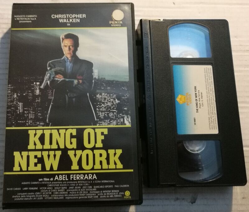 TeknoFilm - VHS – KING OF NEW YORK di Abel Ferrara (1990) - PENTA VIDEO