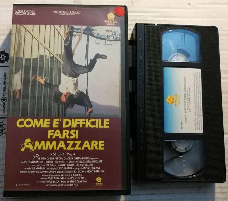 TeknoFilm - VHS – COME E' DIFFICILE FARSI AMMAZZARE di Gregg Champion (1990) - PENTA VIDEO