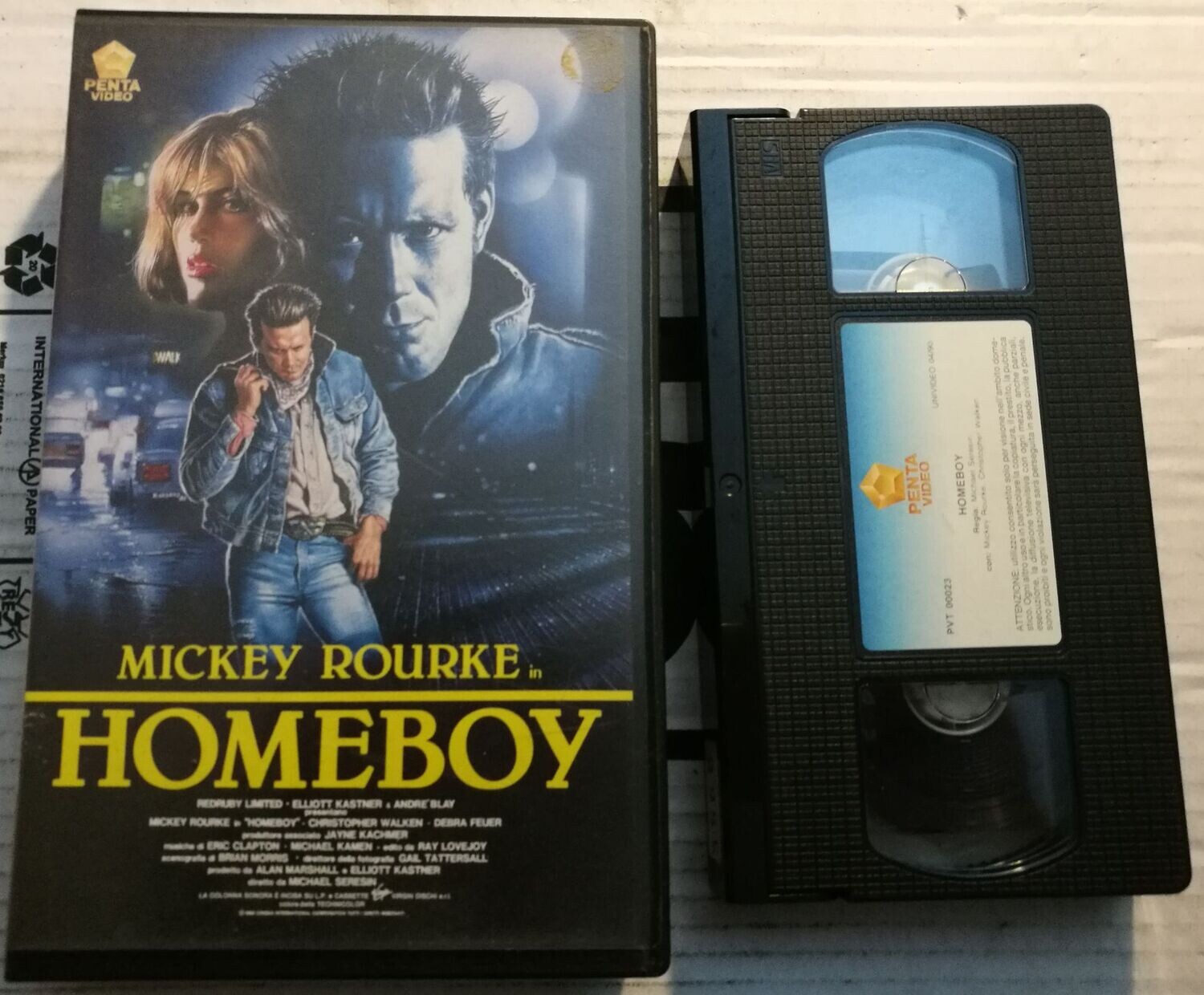 TeknoFilm - VHS – HOMEBOY di Michael Seresin (1988) - PENTA VIDEO