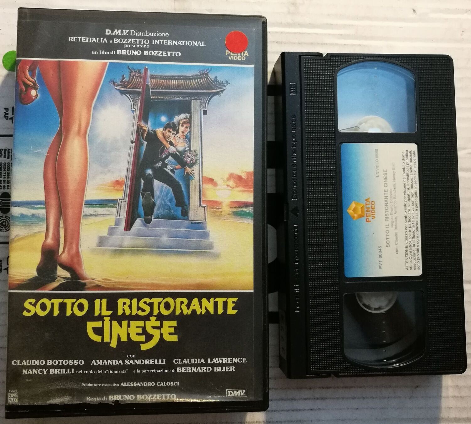 TeknoFilm - VHS – SOTTO IL RISTORANTE CINESE di Bruno Bozzetto (1987) - PENTA VIDEO