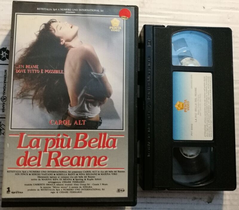 TeknoFilm - VHS – LA PIU' BELLA DEL REAME di Cesare Ferrario (1989) - PENTA VIDEO (INEDITO IN DVD)