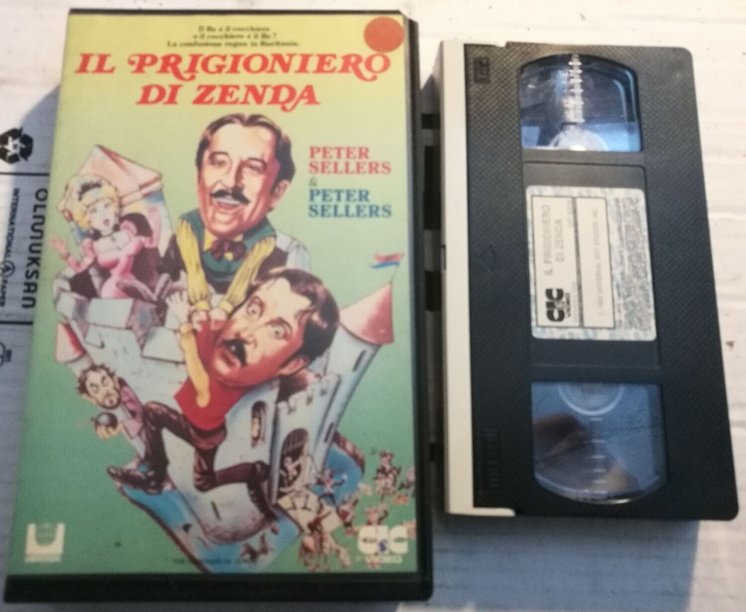 TeknoFilm - VHS – IL PRIGIONIERO DI ZENDA di Richard Quine (1979) - CIC
