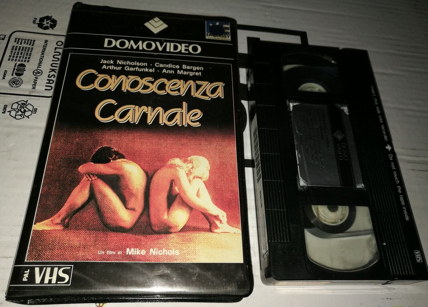 TeknoFilm - VHS – CONOSCENZA CARNALE di Mike Nichols (1971) - DOMOVIDEO